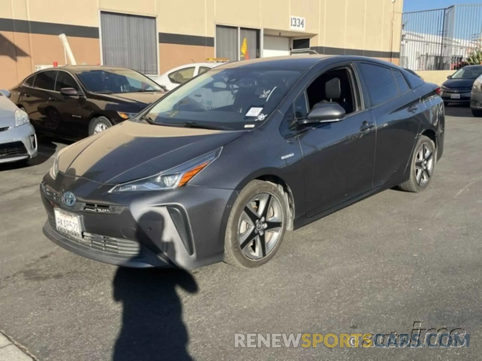 4 Photograph of a damaged car JTDKARFUXL3125336 TOYOTA PRIUS 2020