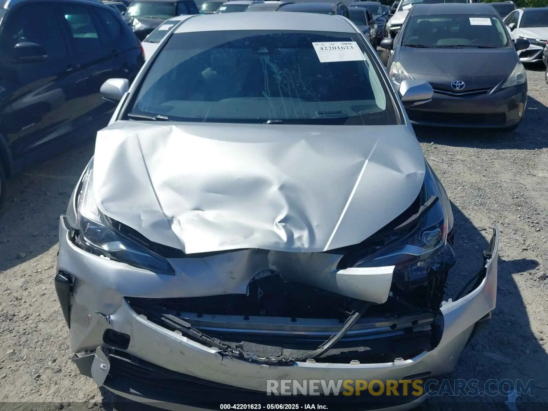 12 Photograph of a damaged car JTDKARFUXL3125434 TOYOTA PRIUS 2020