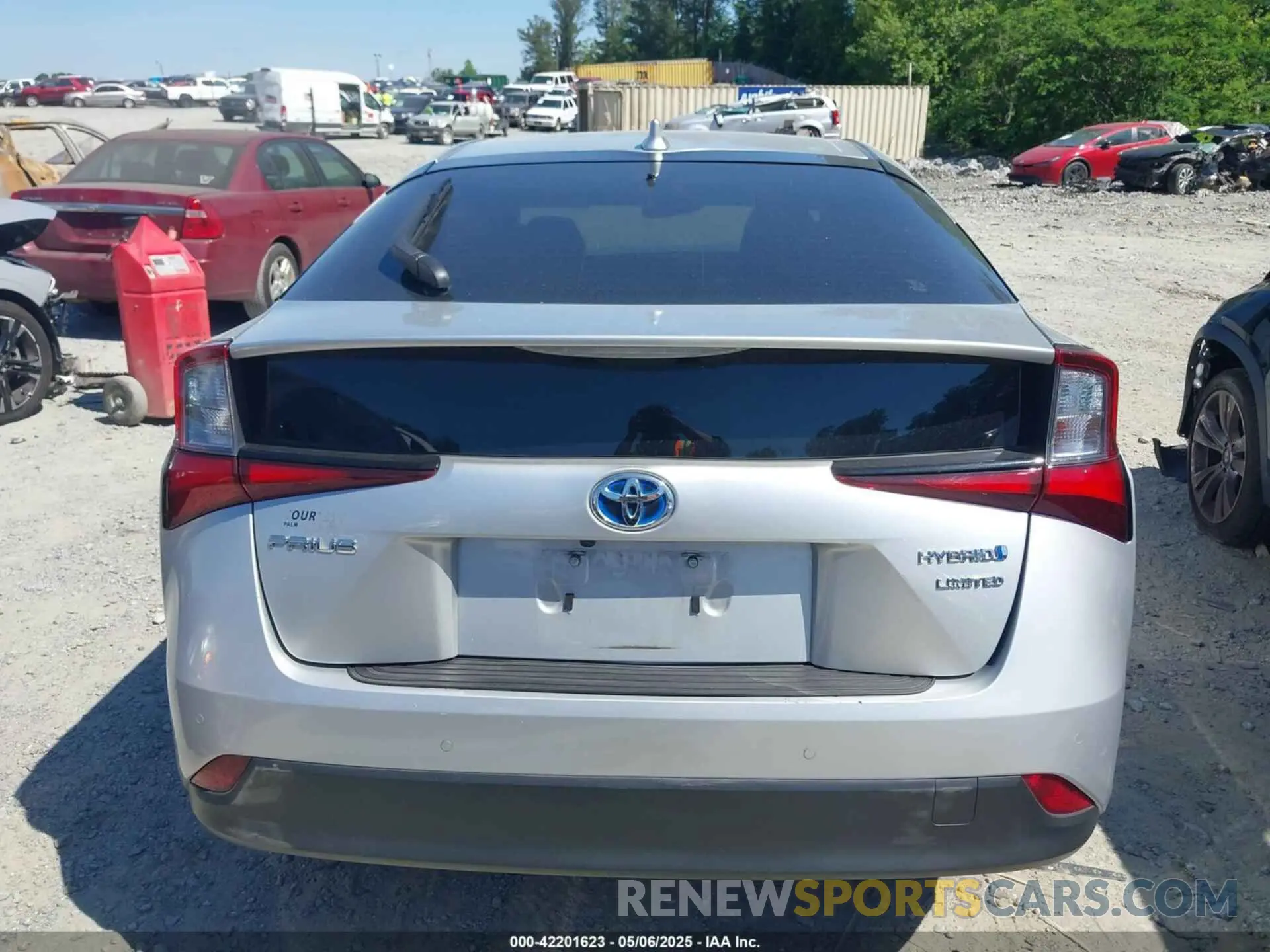 16 Photograph of a damaged car JTDKARFUXL3125434 TOYOTA PRIUS 2020