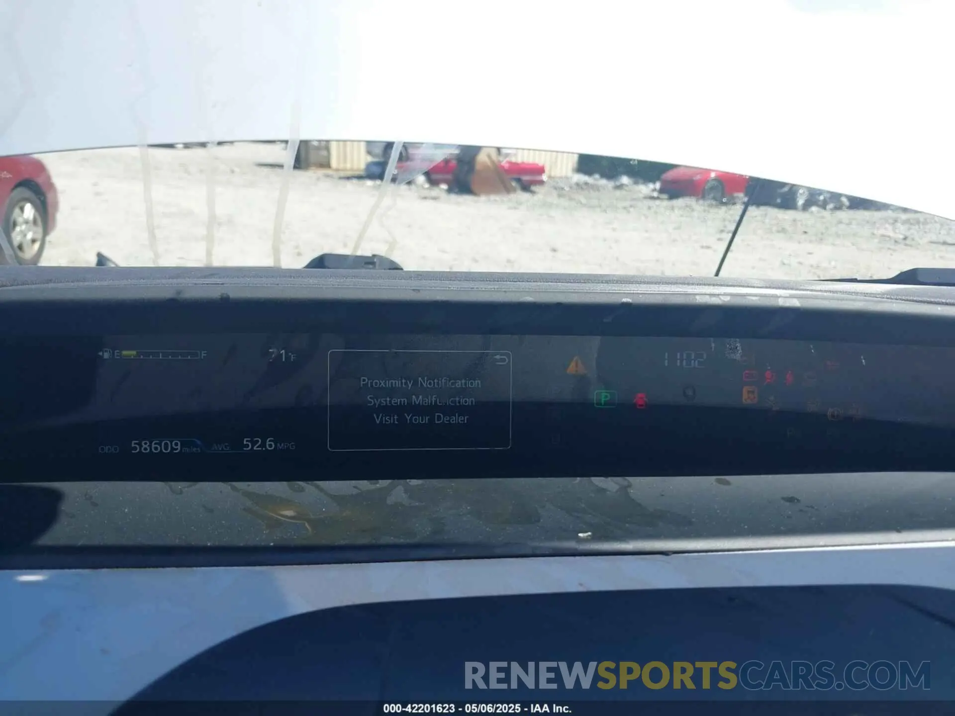 7 Photograph of a damaged car JTDKARFUXL3125434 TOYOTA PRIUS 2020