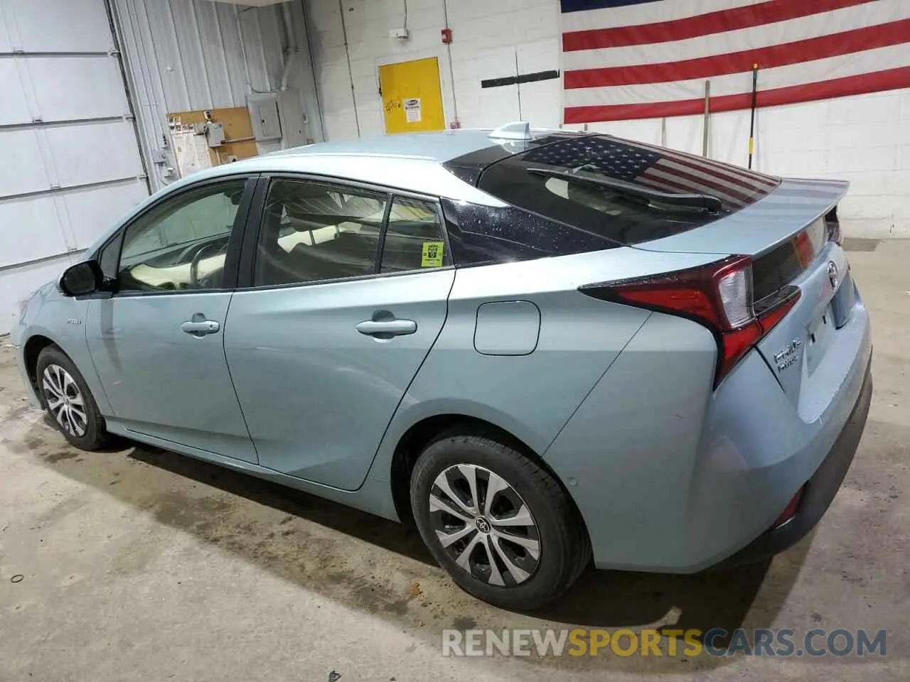 2 Photograph of a damaged car JTDL9RFU0L3017241 TOYOTA PRIUS 2020