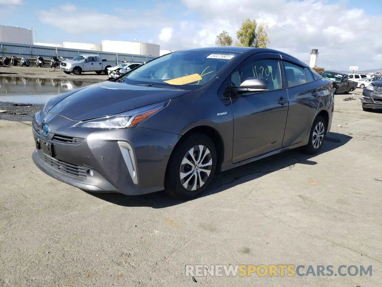 2 Photograph of a damaged car JTDL9RFU1L3015837 TOYOTA PRIUS 2020