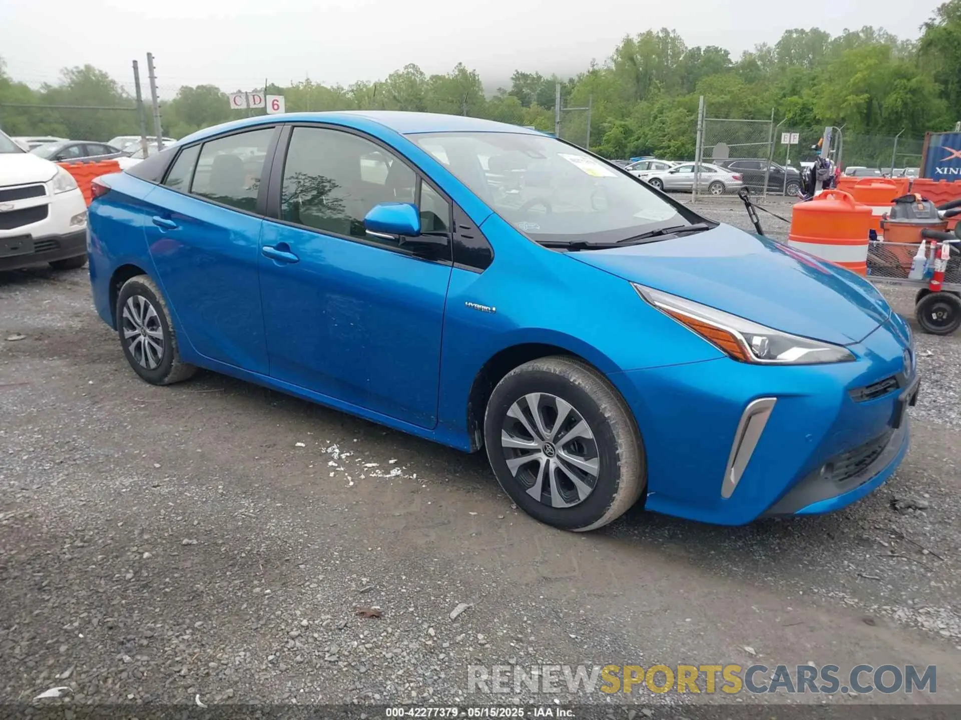 1 Photograph of a damaged car JTDL9RFU1L3017703 TOYOTA PRIUS 2020