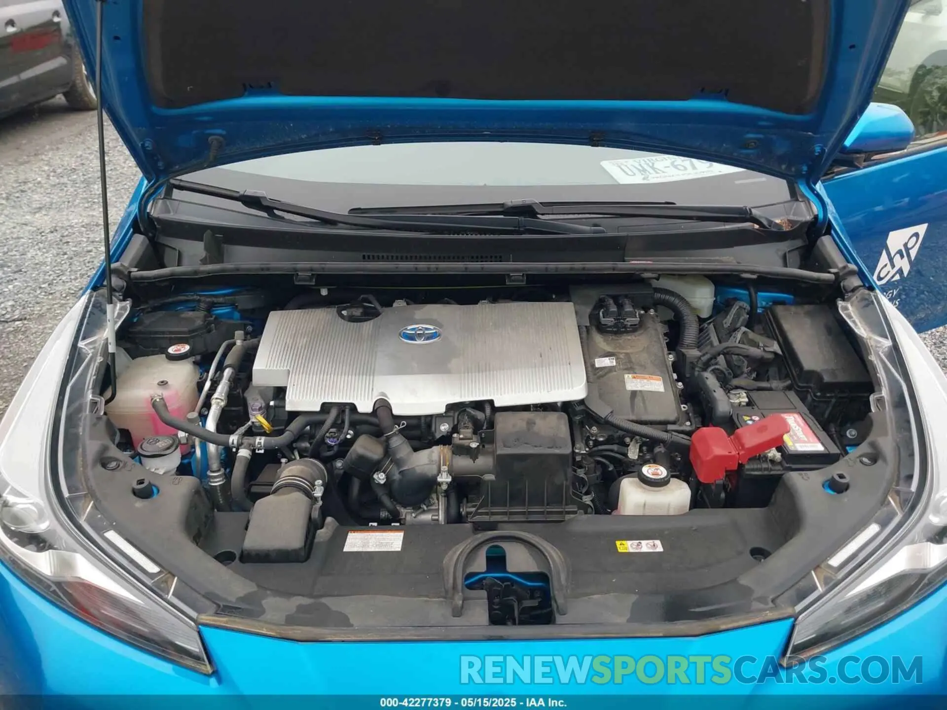 10 Photograph of a damaged car JTDL9RFU1L3017703 TOYOTA PRIUS 2020