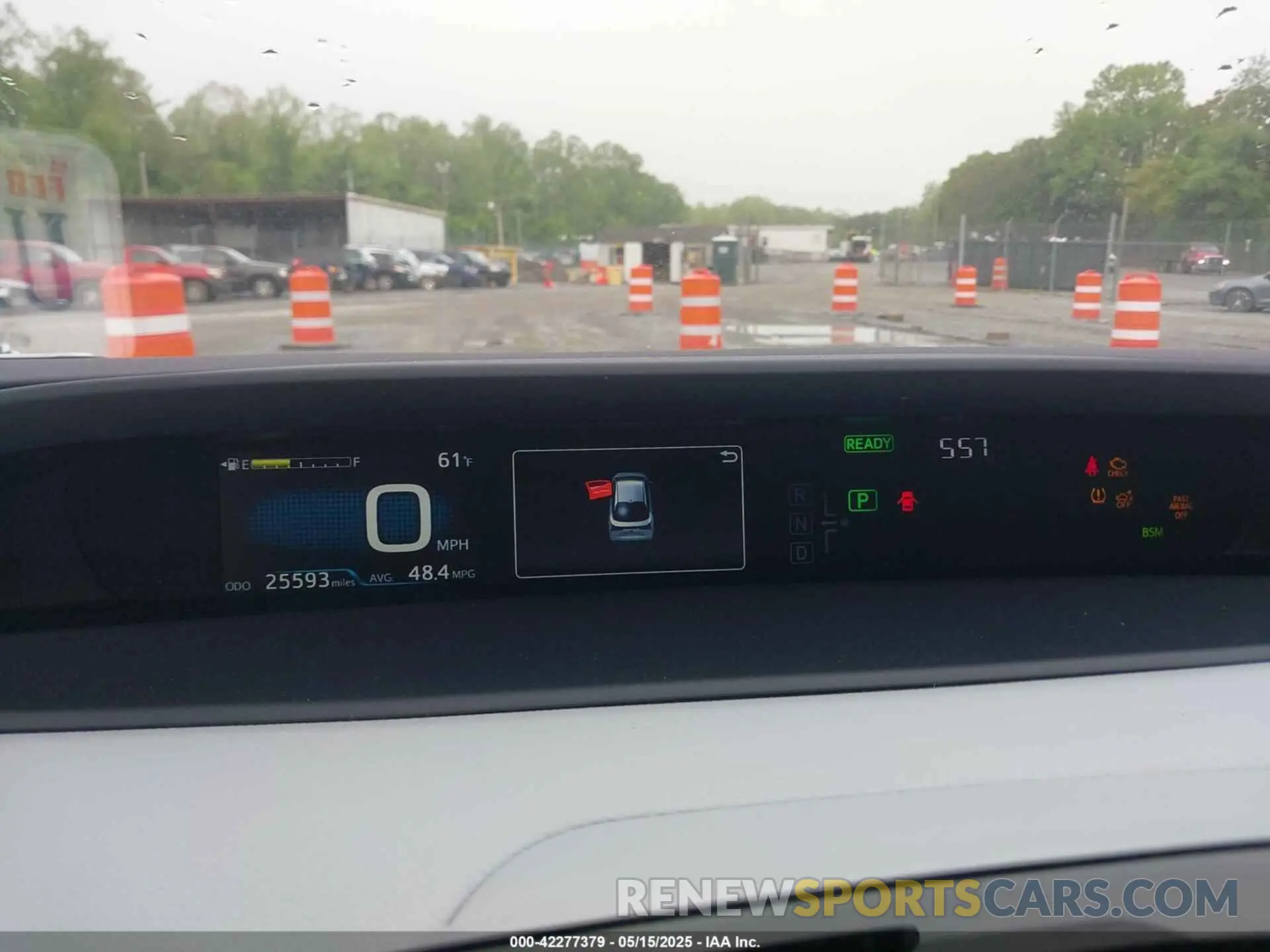 7 Photograph of a damaged car JTDL9RFU1L3017703 TOYOTA PRIUS 2020
