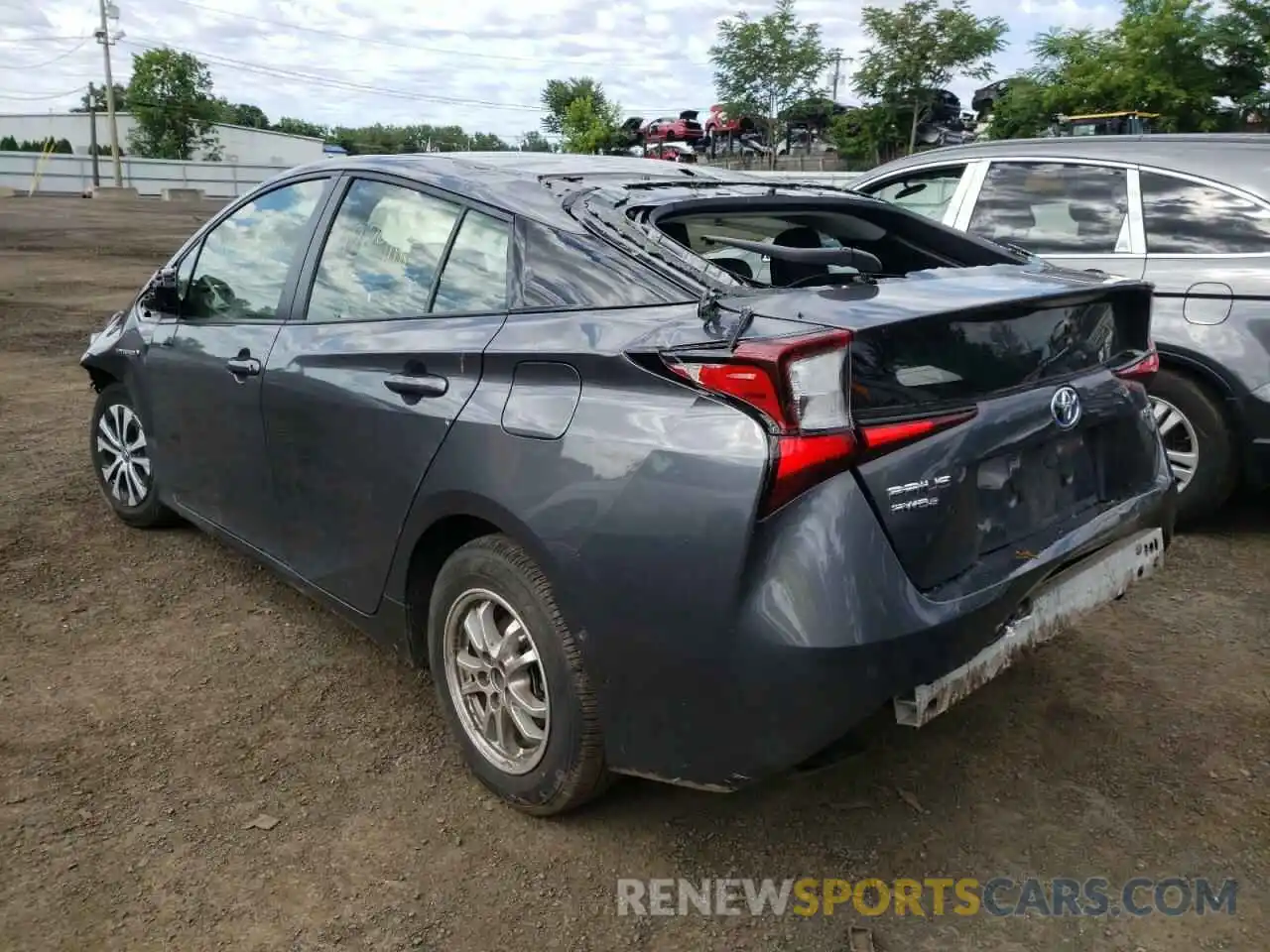 3 Photograph of a damaged car JTDL9RFU1L3017975 TOYOTA PRIUS 2020