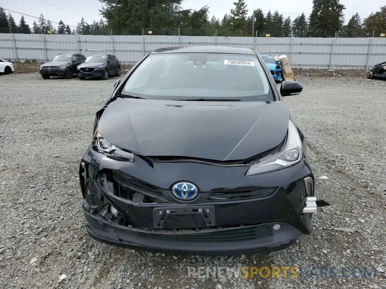 5 Photograph of a damaged car JTDL9RFU1L3019662 TOYOTA PRIUS 2020