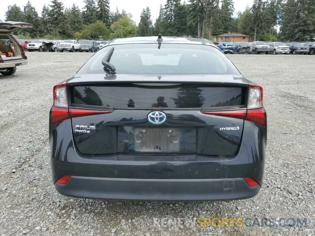 6 Photograph of a damaged car JTDL9RFU1L3019662 TOYOTA PRIUS 2020