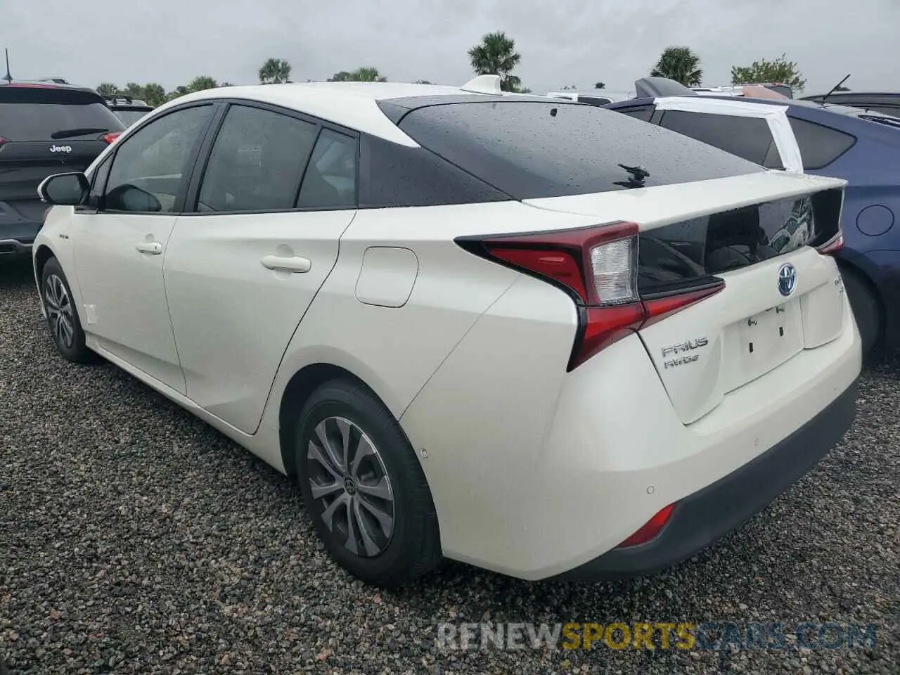 2 Photograph of a damaged car JTDL9RFU1L3022335 TOYOTA PRIUS 2020