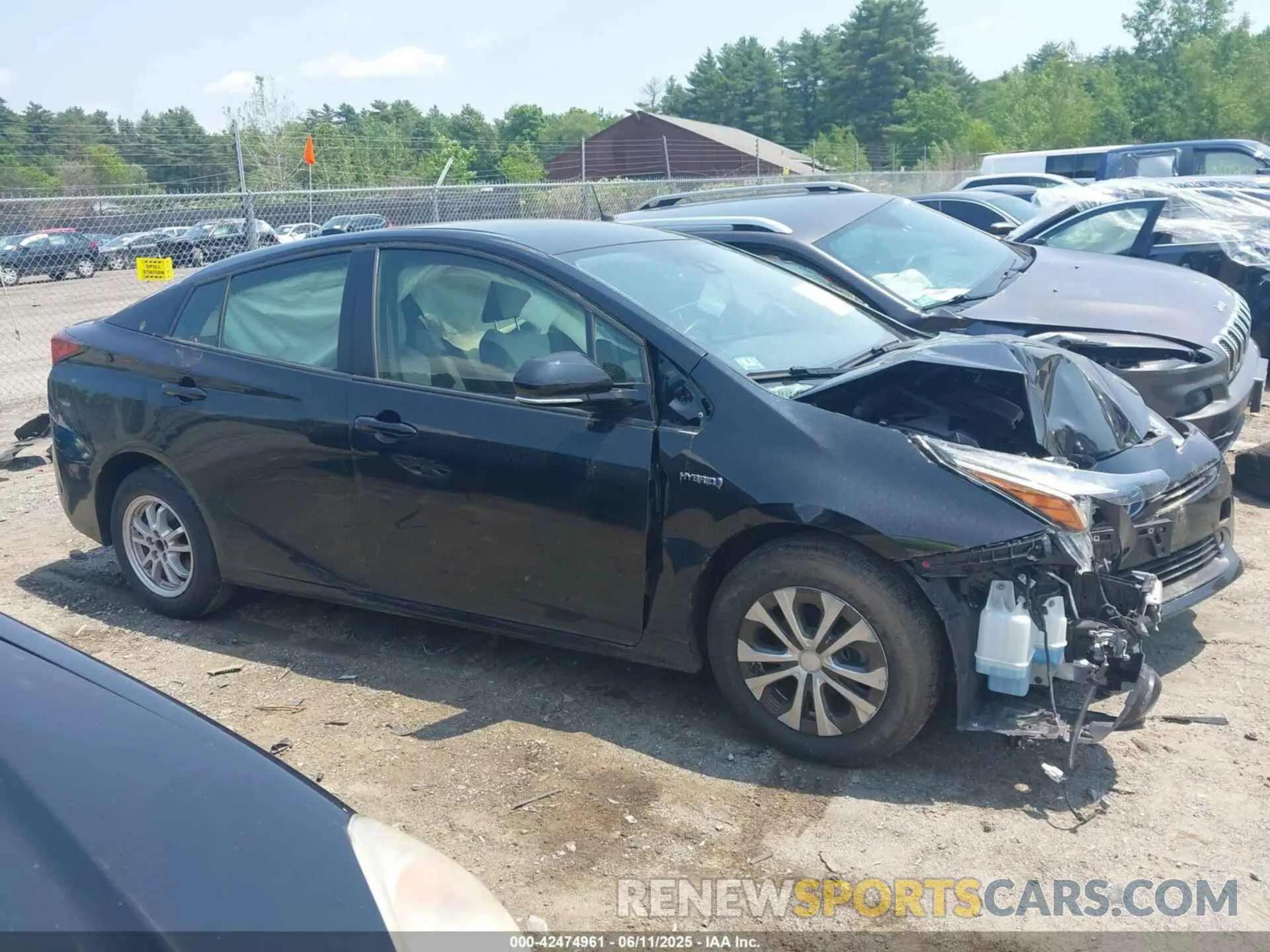 14 Photograph of a damaged car JTDL9RFU2L3019122 TOYOTA PRIUS 2020