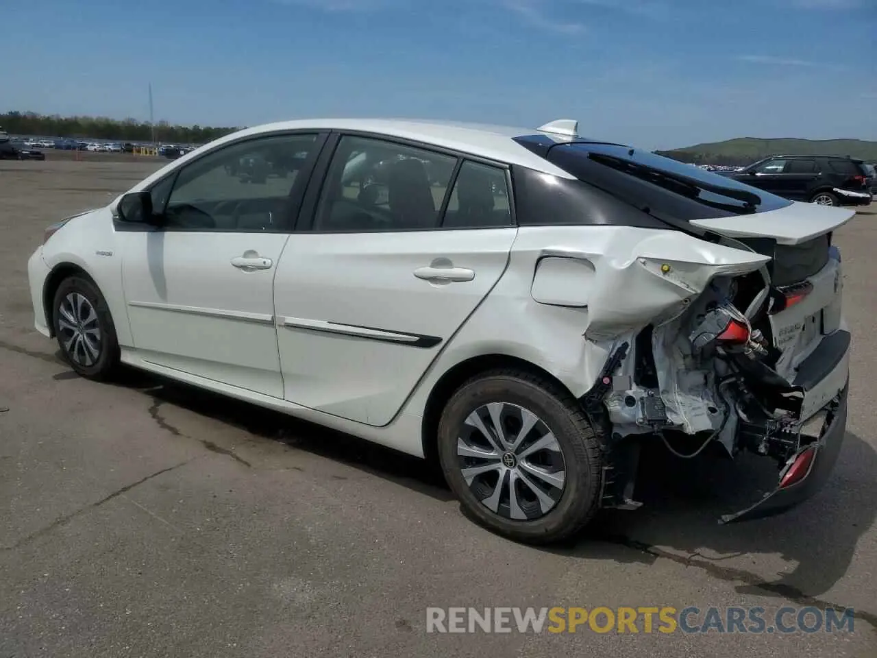2 Photograph of a damaged car JTDL9RFU2L3019735 TOYOTA PRIUS 2020