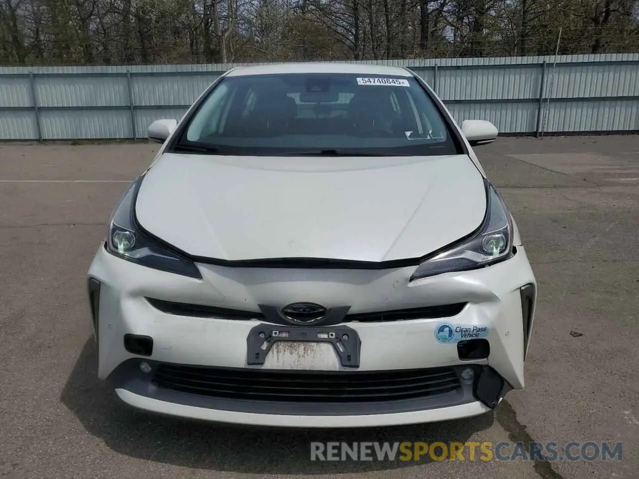 5 Photograph of a damaged car JTDL9RFU2L3019735 TOYOTA PRIUS 2020
