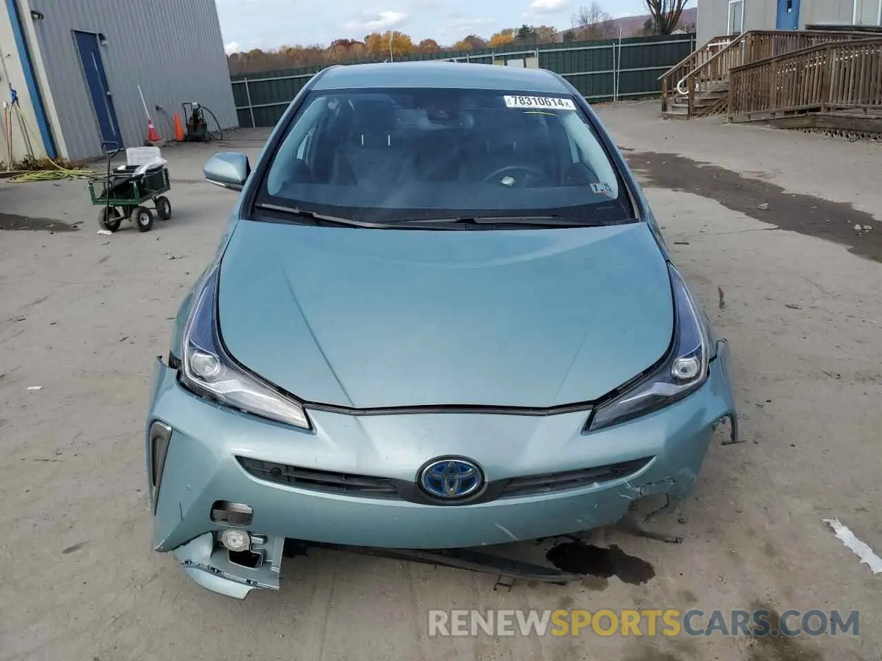5 Photograph of a damaged car JTDL9RFU2L3021663 TOYOTA PRIUS 2020