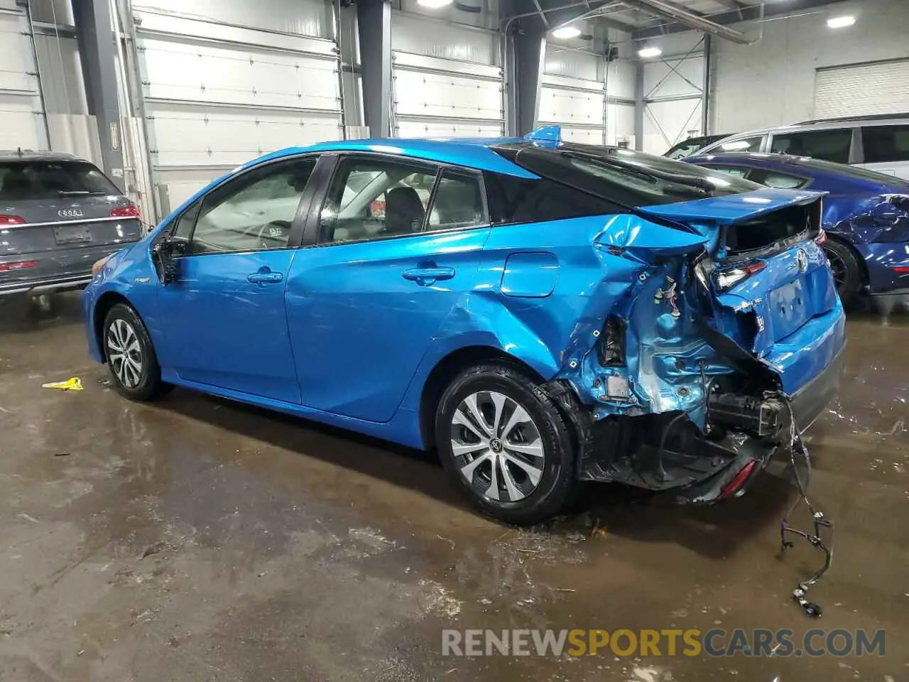 2 Photograph of a damaged car JTDL9RFU4L3014486 TOYOTA PRIUS 2020