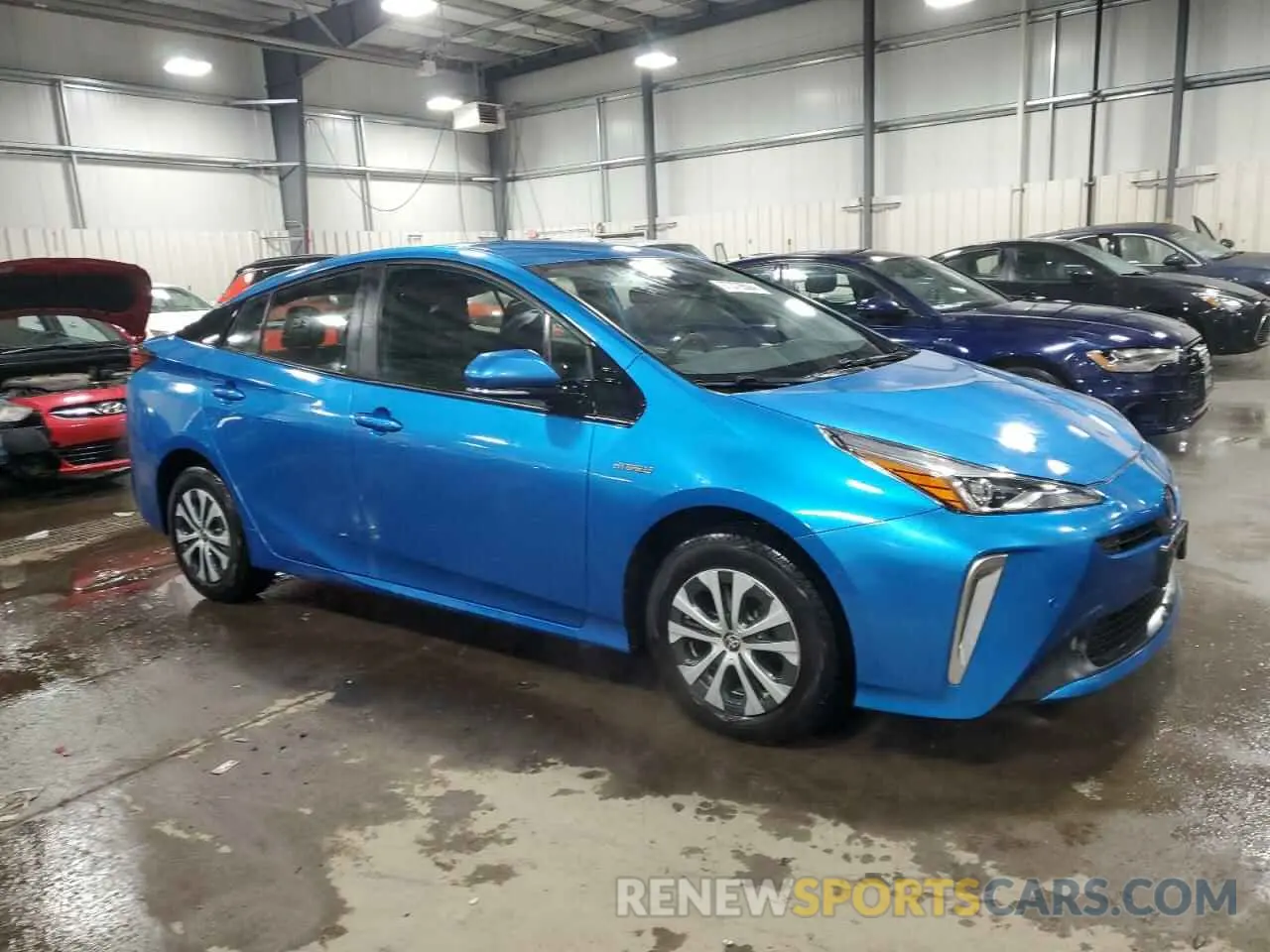 4 Photograph of a damaged car JTDL9RFU4L3014486 TOYOTA PRIUS 2020