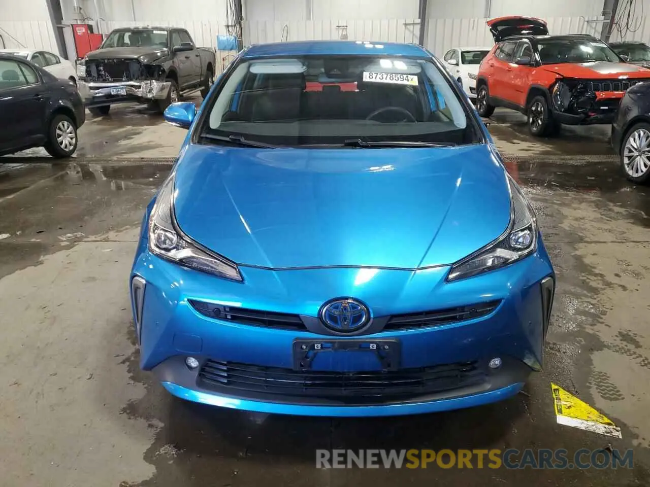 5 Photograph of a damaged car JTDL9RFU4L3014486 TOYOTA PRIUS 2020