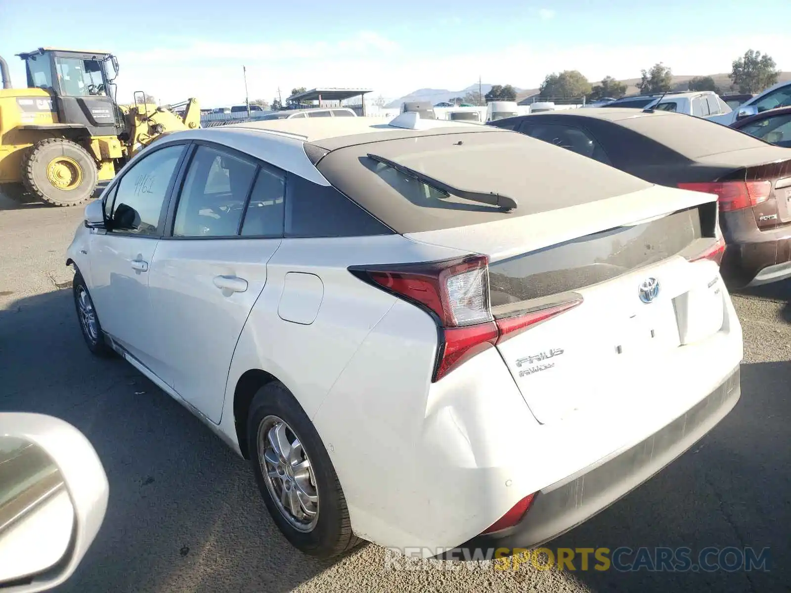 3 Photograph of a damaged car JTDL9RFU4L3016349 TOYOTA PRIUS 2020