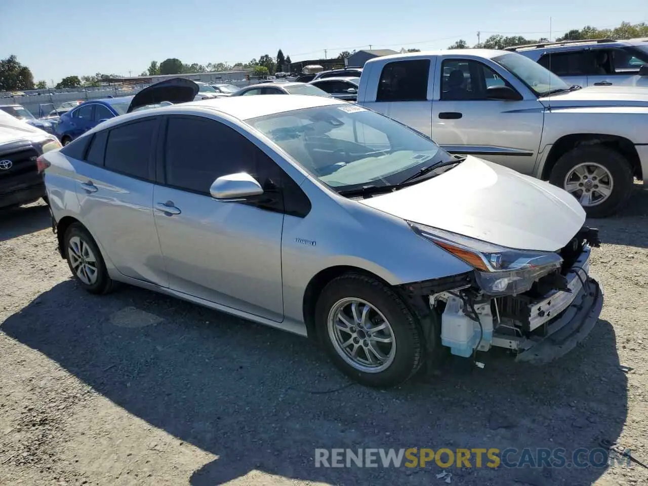 4 Photograph of a damaged car JTDL9RFU4L3017534 TOYOTA PRIUS 2020