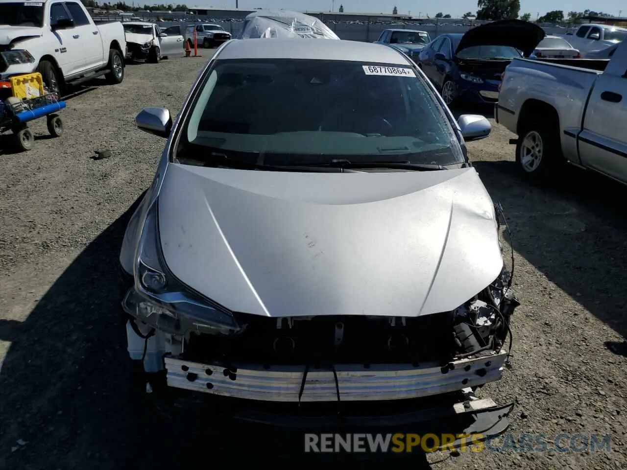5 Photograph of a damaged car JTDL9RFU4L3017534 TOYOTA PRIUS 2020