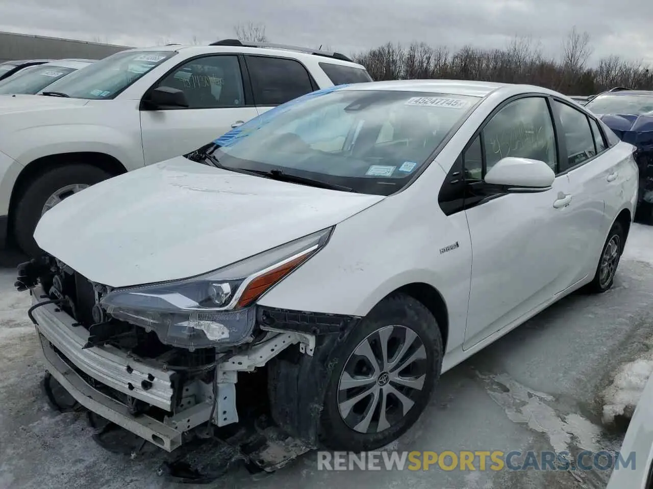 1 Photograph of a damaged car JTDL9RFU5L3022306 TOYOTA PRIUS 2020