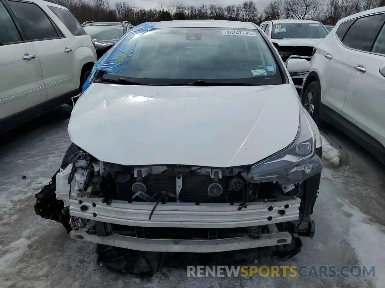 5 Photograph of a damaged car JTDL9RFU5L3022306 TOYOTA PRIUS 2020