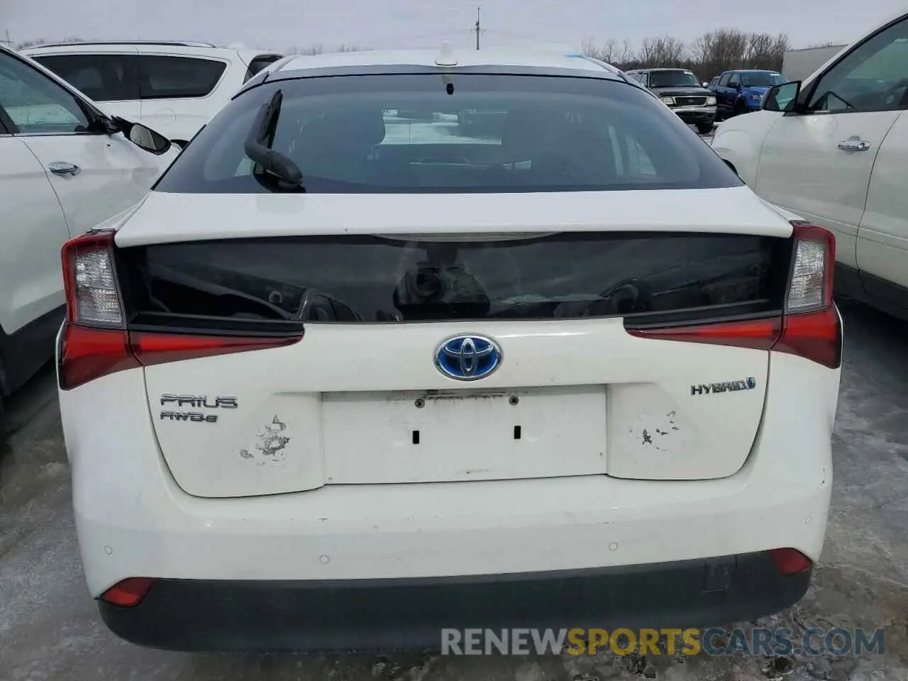 6 Photograph of a damaged car JTDL9RFU5L3022306 TOYOTA PRIUS 2020