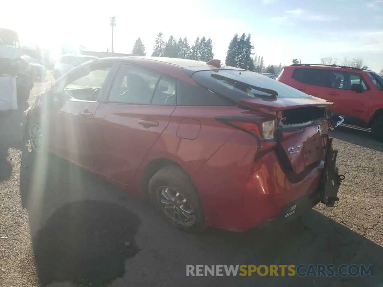 3 Photograph of a damaged car JTDL9RFU6L3014408 TOYOTA PRIUS 2020