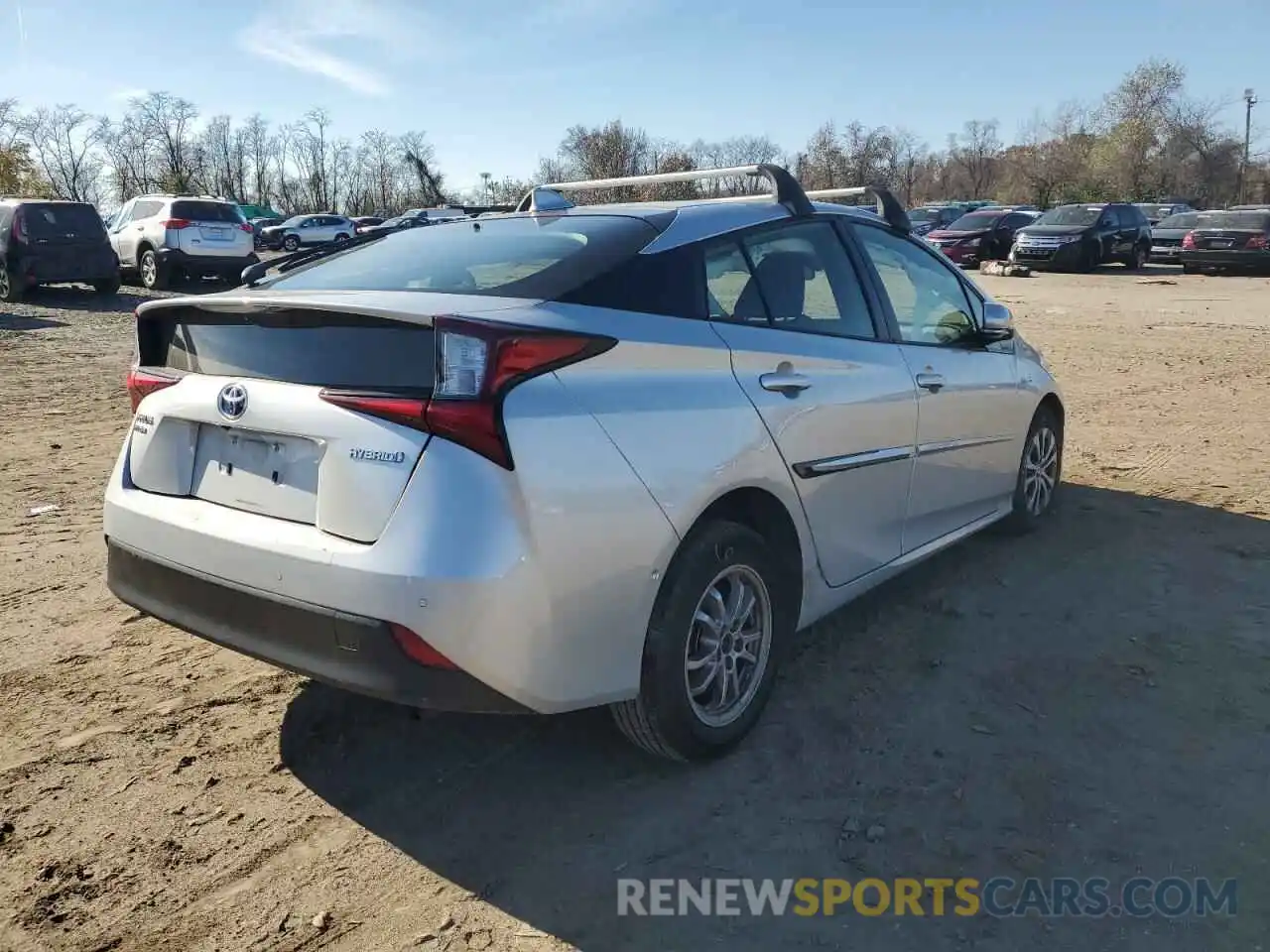 4 Photograph of a damaged car JTDL9RFU7L3013185 TOYOTA PRIUS 2020