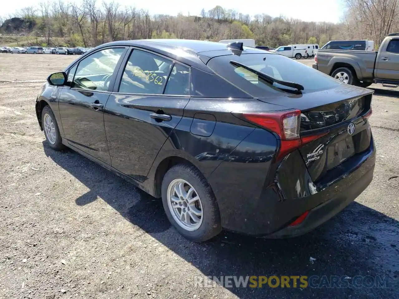 3 Photograph of a damaged car JTDL9RFU7L3013610 TOYOTA PRIUS 2020