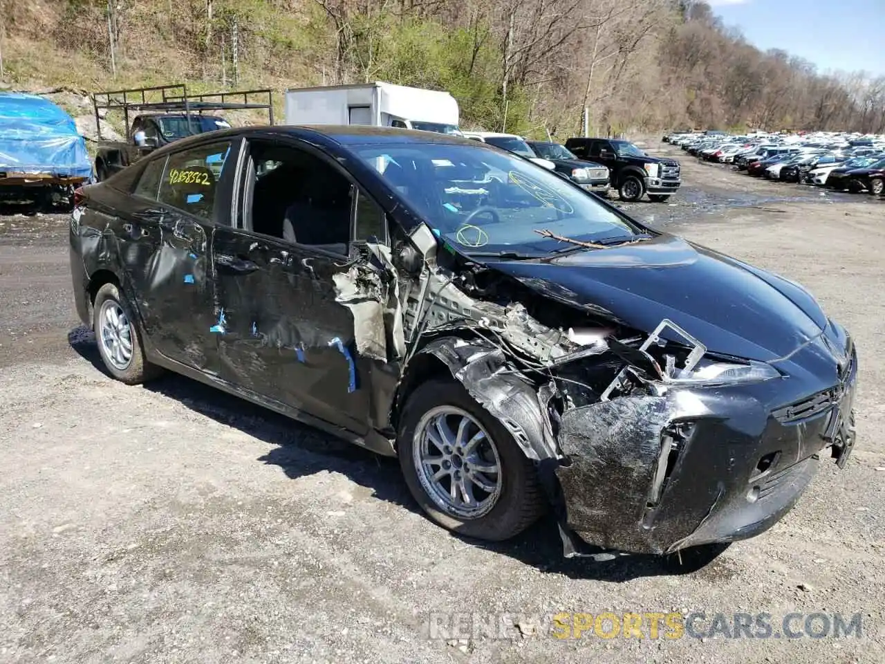 9 Photograph of a damaged car JTDL9RFU7L3013610 TOYOTA PRIUS 2020