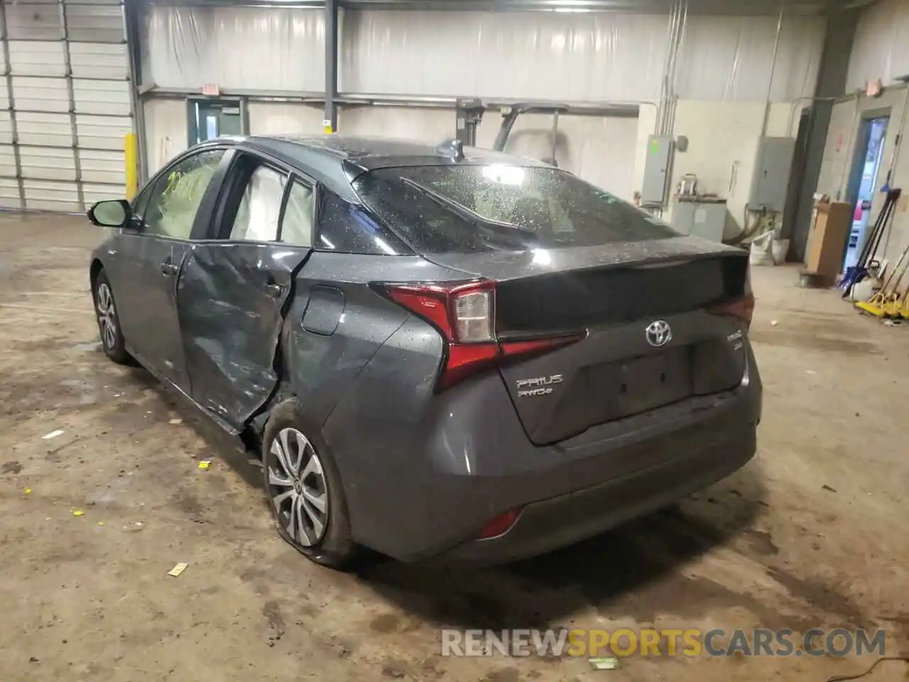 3 Photograph of a damaged car JTDL9RFU7L3018998 TOYOTA PRIUS 2020