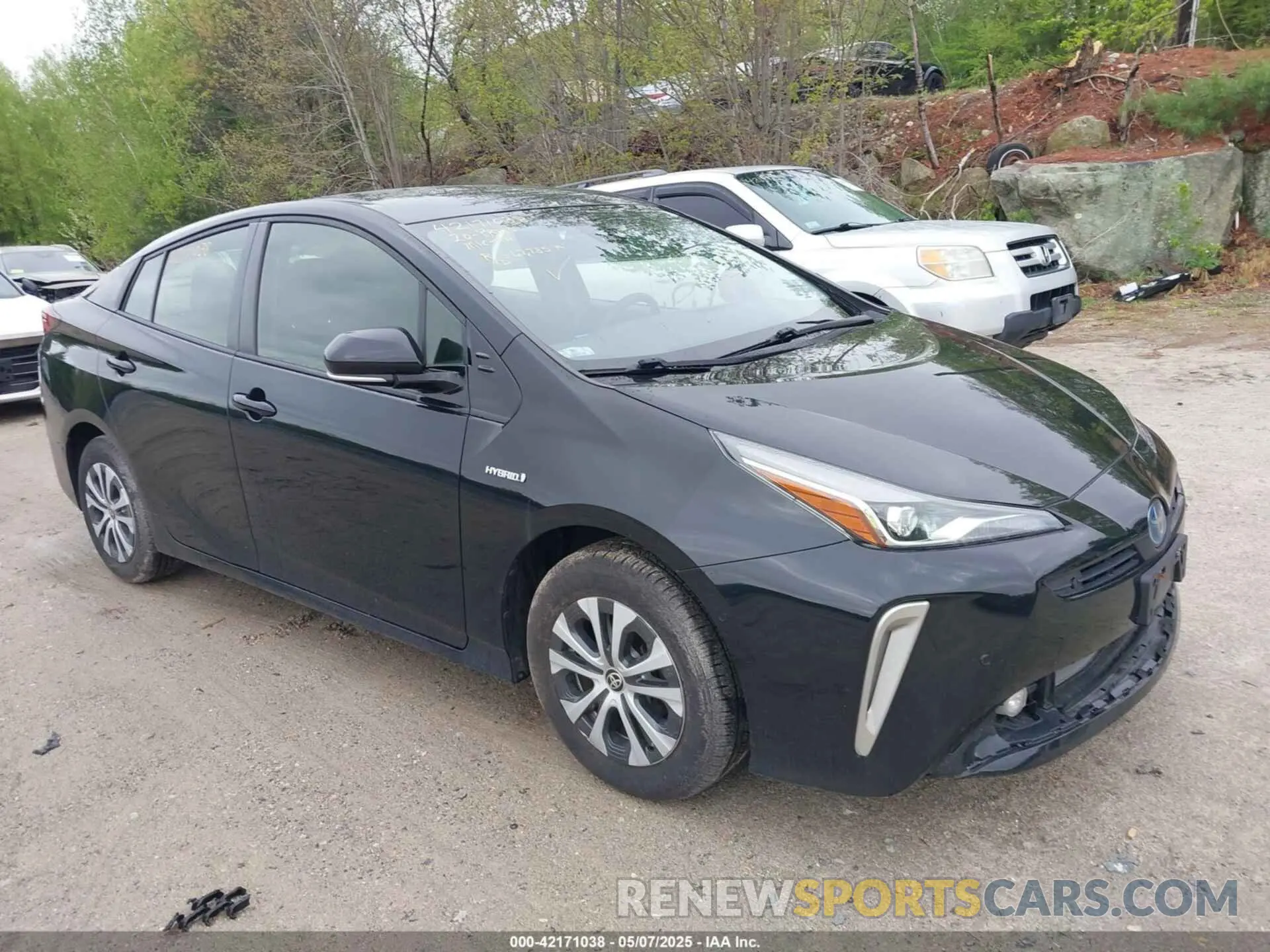 1 Photograph of a damaged car JTDL9RFU8L3014930 TOYOTA PRIUS 2020