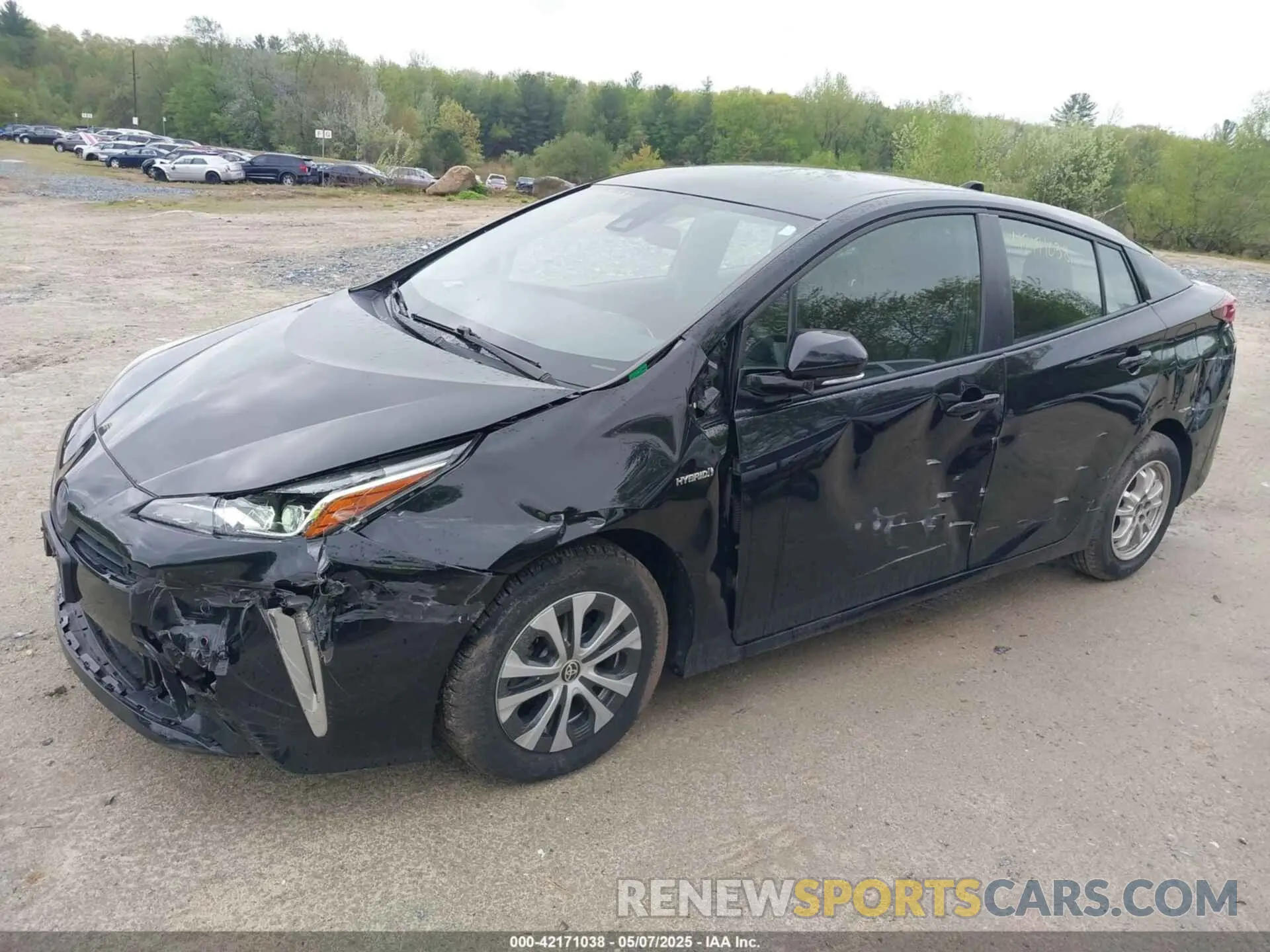2 Photograph of a damaged car JTDL9RFU8L3014930 TOYOTA PRIUS 2020