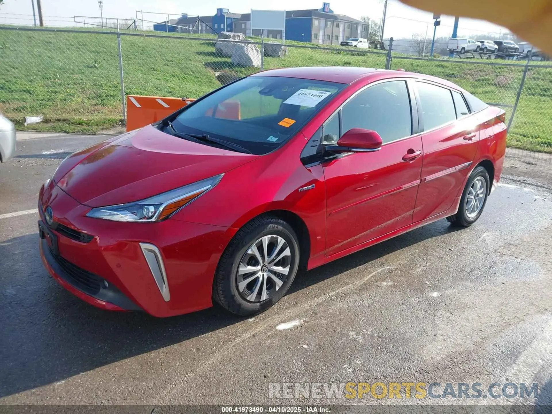 2 Photograph of a damaged car JTDL9RFU8L3019030 TOYOTA PRIUS 2020