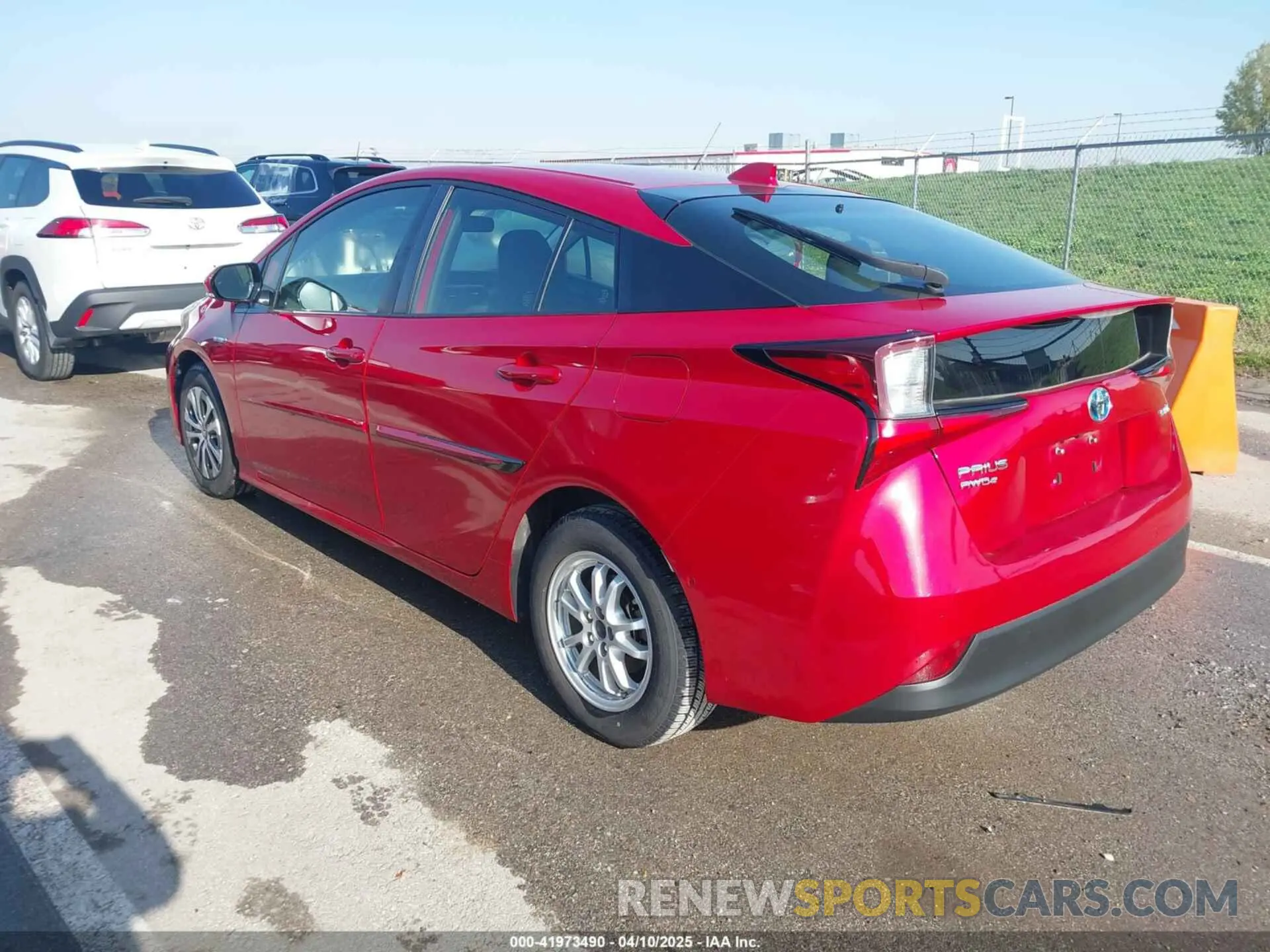 3 Photograph of a damaged car JTDL9RFU8L3019030 TOYOTA PRIUS 2020