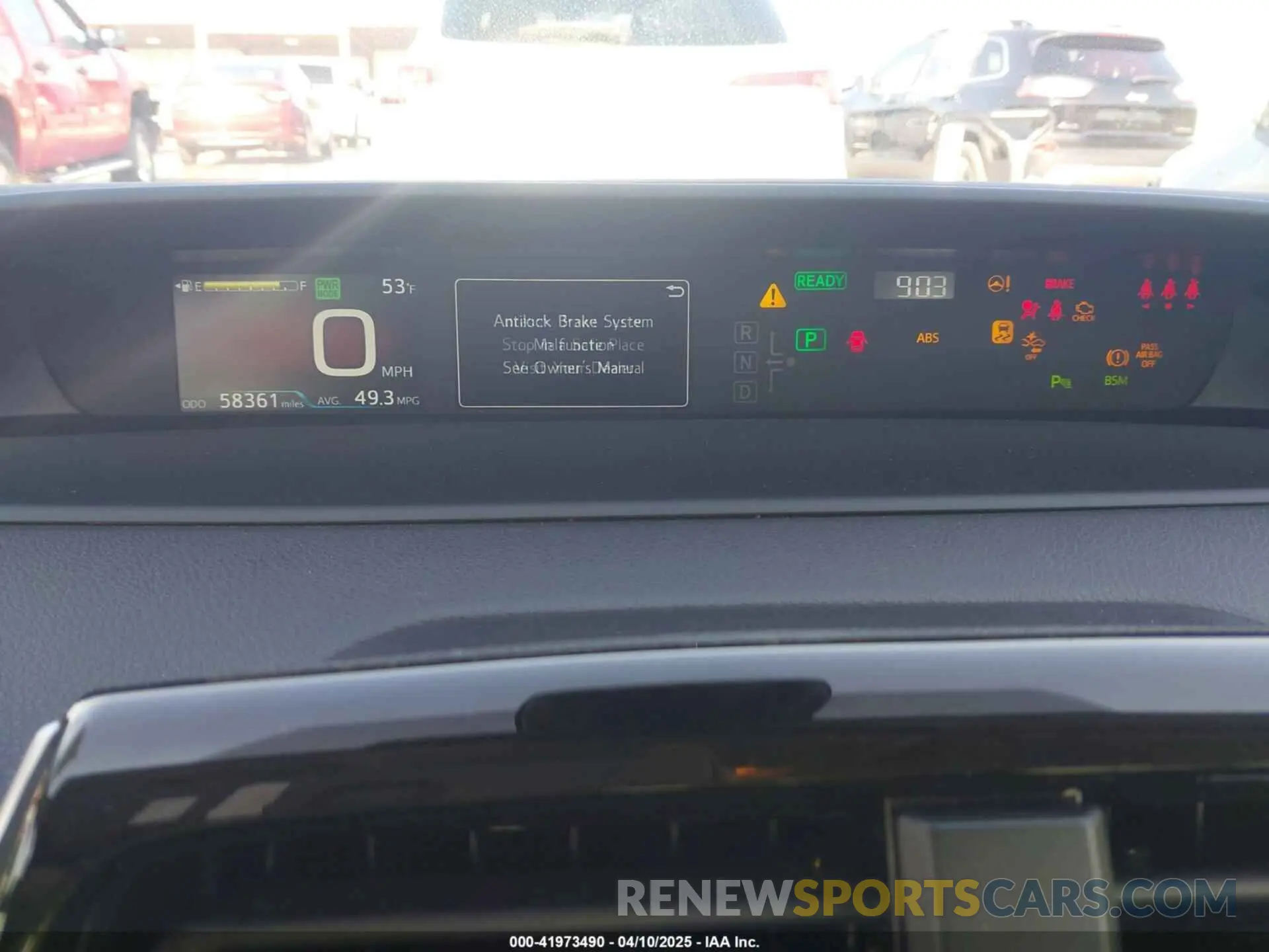 7 Photograph of a damaged car JTDL9RFU8L3019030 TOYOTA PRIUS 2020