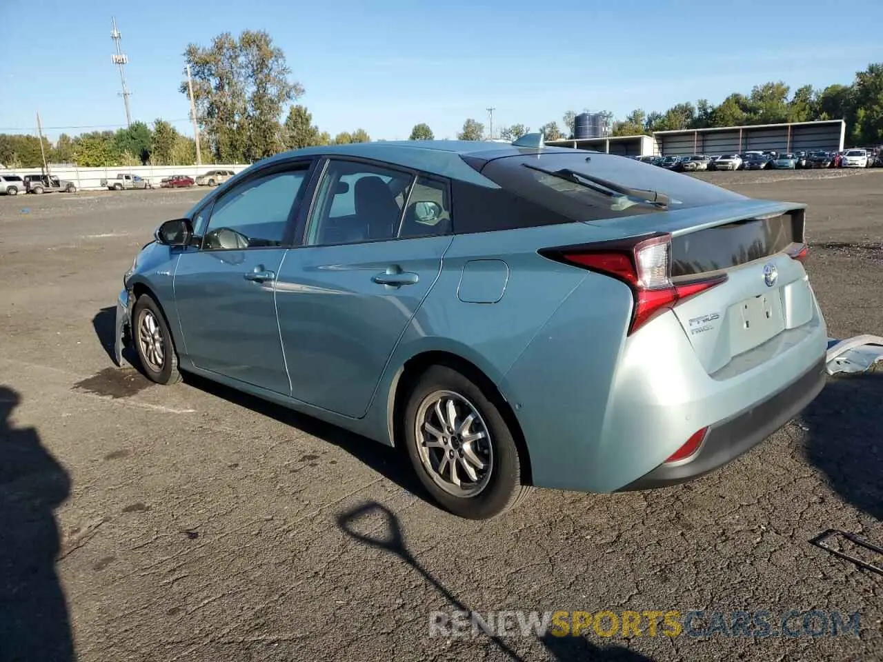 2 Photograph of a damaged car JTDL9RFU8L3020193 TOYOTA PRIUS 2020