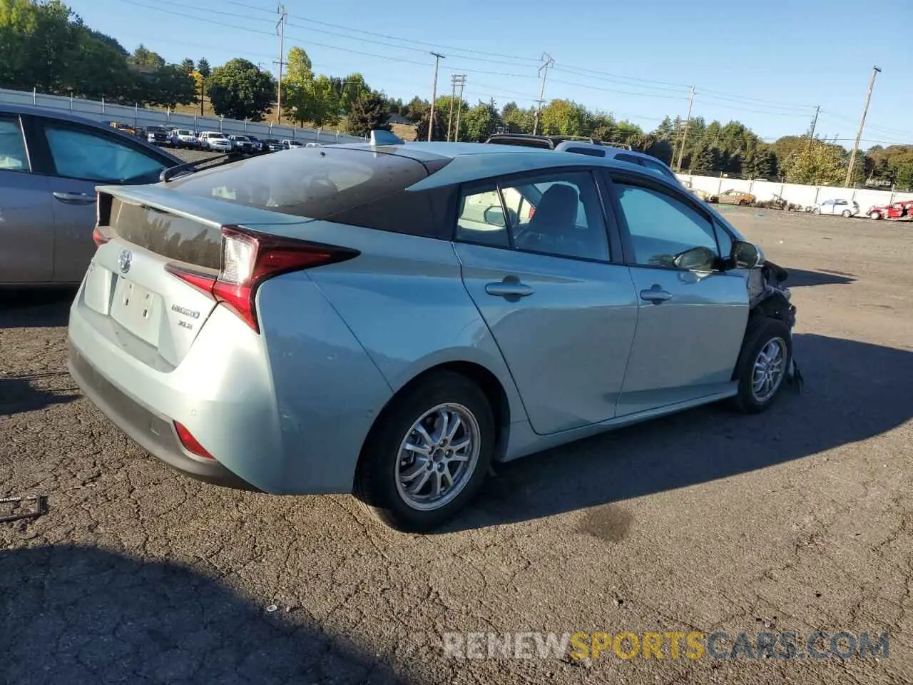 3 Photograph of a damaged car JTDL9RFU8L3020193 TOYOTA PRIUS 2020