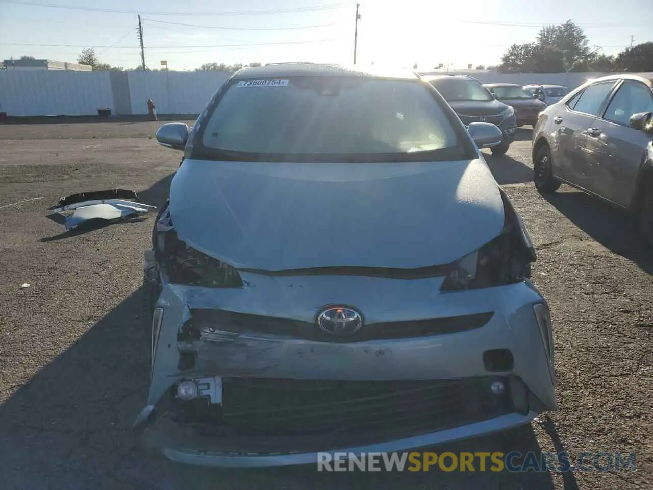 5 Photograph of a damaged car JTDL9RFU8L3020193 TOYOTA PRIUS 2020