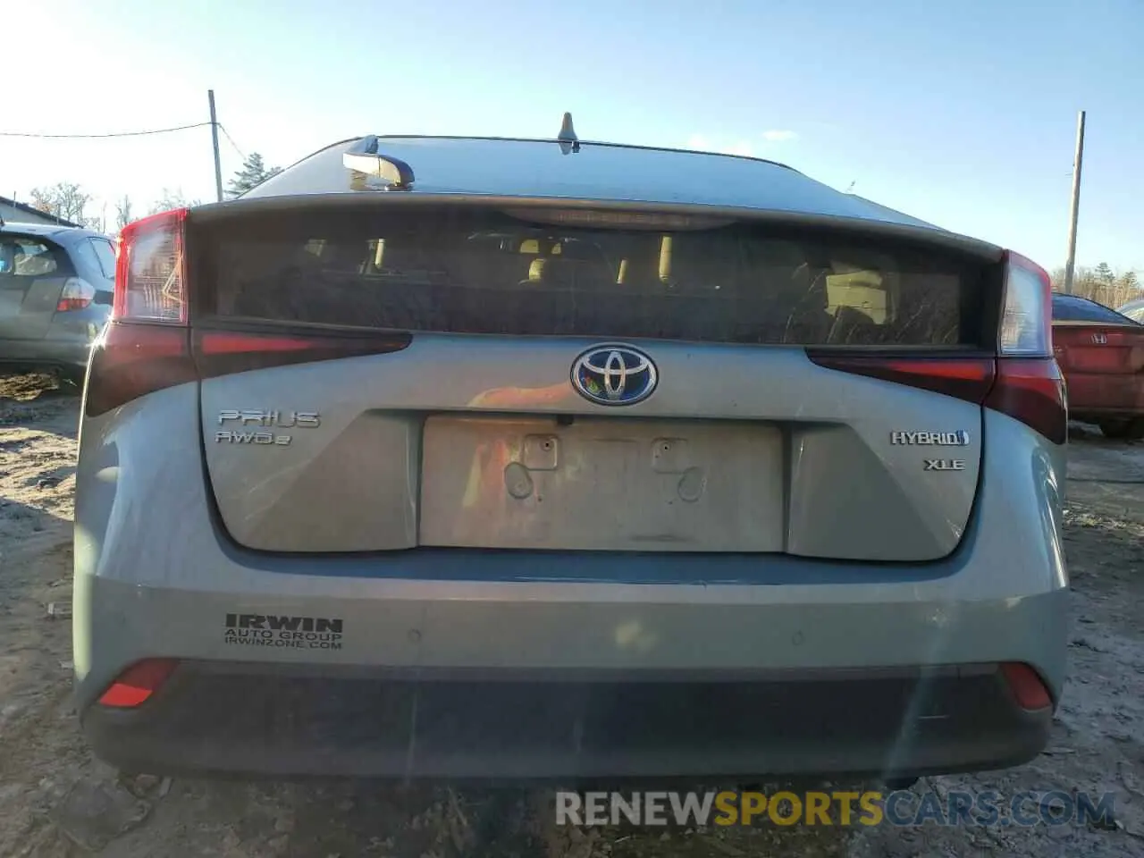 6 Photograph of a damaged car JTDL9RFU8L3021182 TOYOTA PRIUS 2020