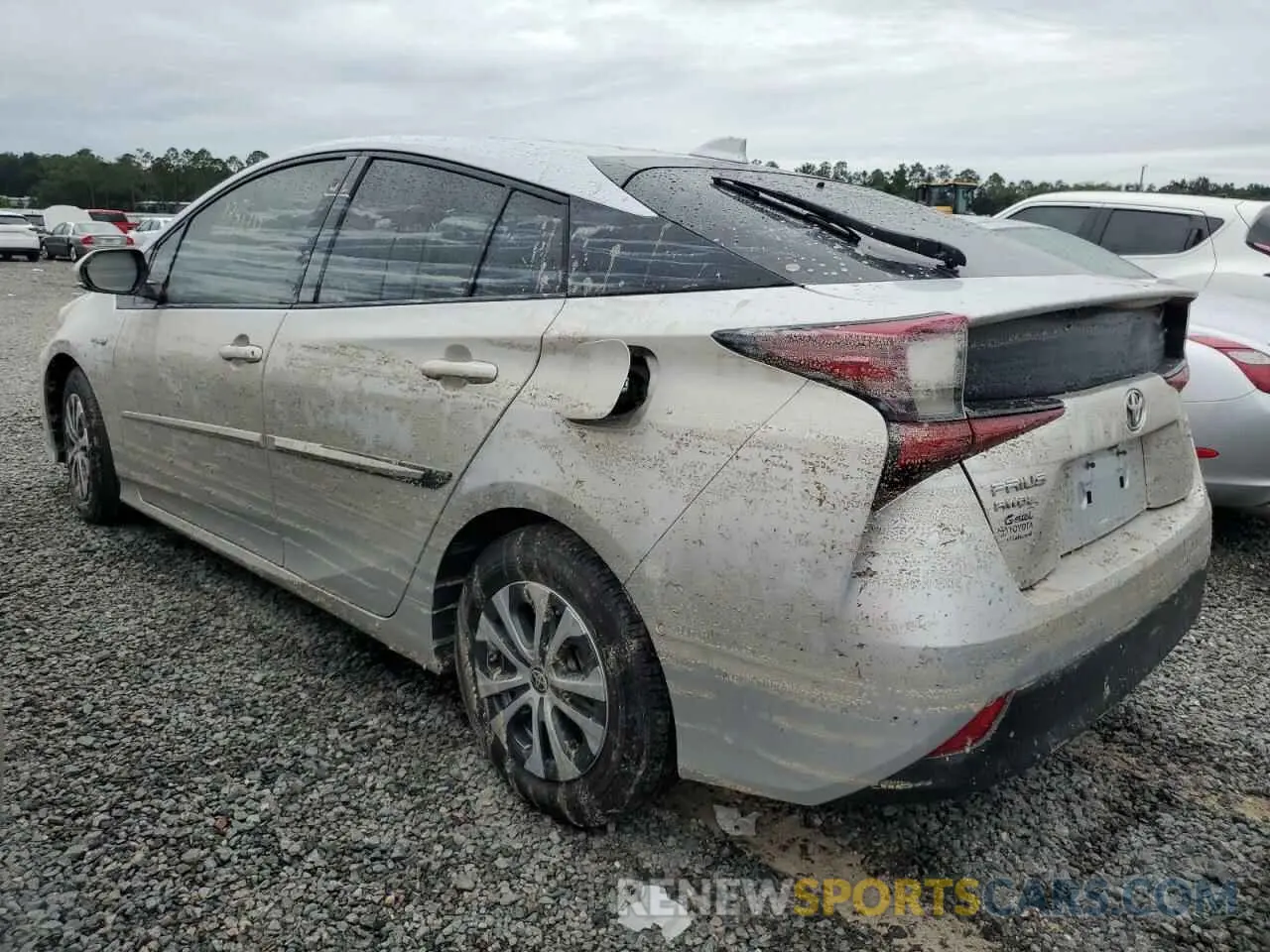 2 Photograph of a damaged car JTDL9RFU8L3021991 TOYOTA PRIUS 2020