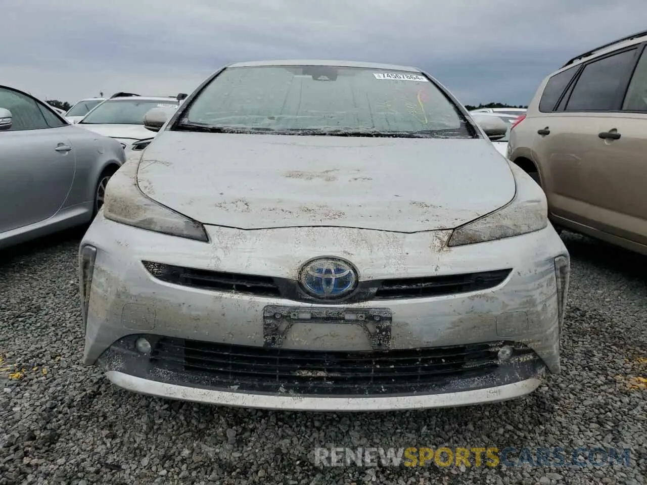 5 Photograph of a damaged car JTDL9RFU8L3021991 TOYOTA PRIUS 2020