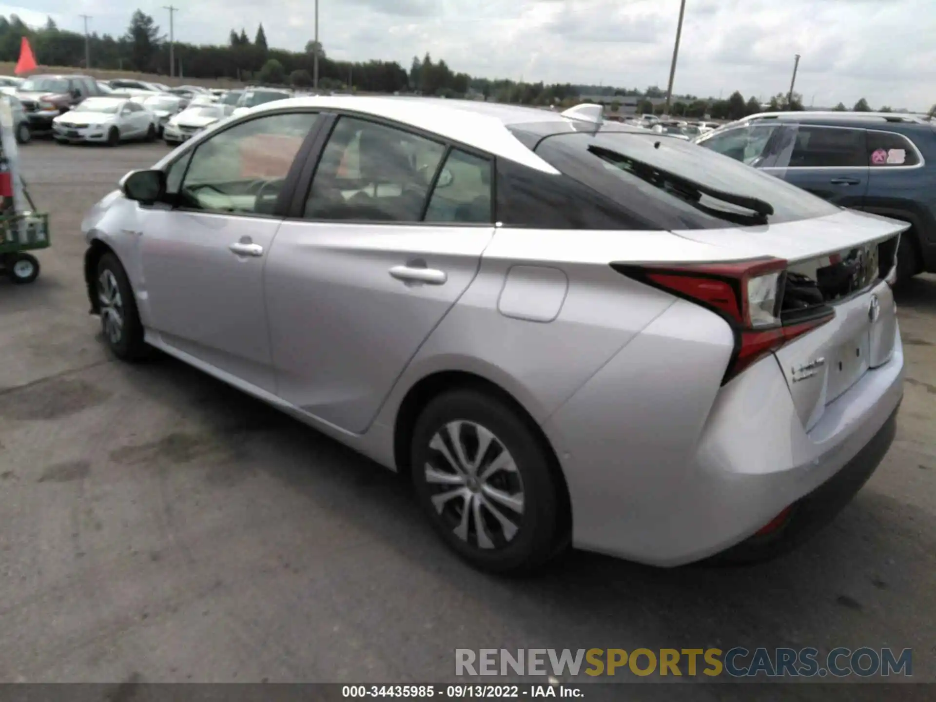 3 Photograph of a damaged car JTDL9RFU9L3020655 TOYOTA PRIUS 2020