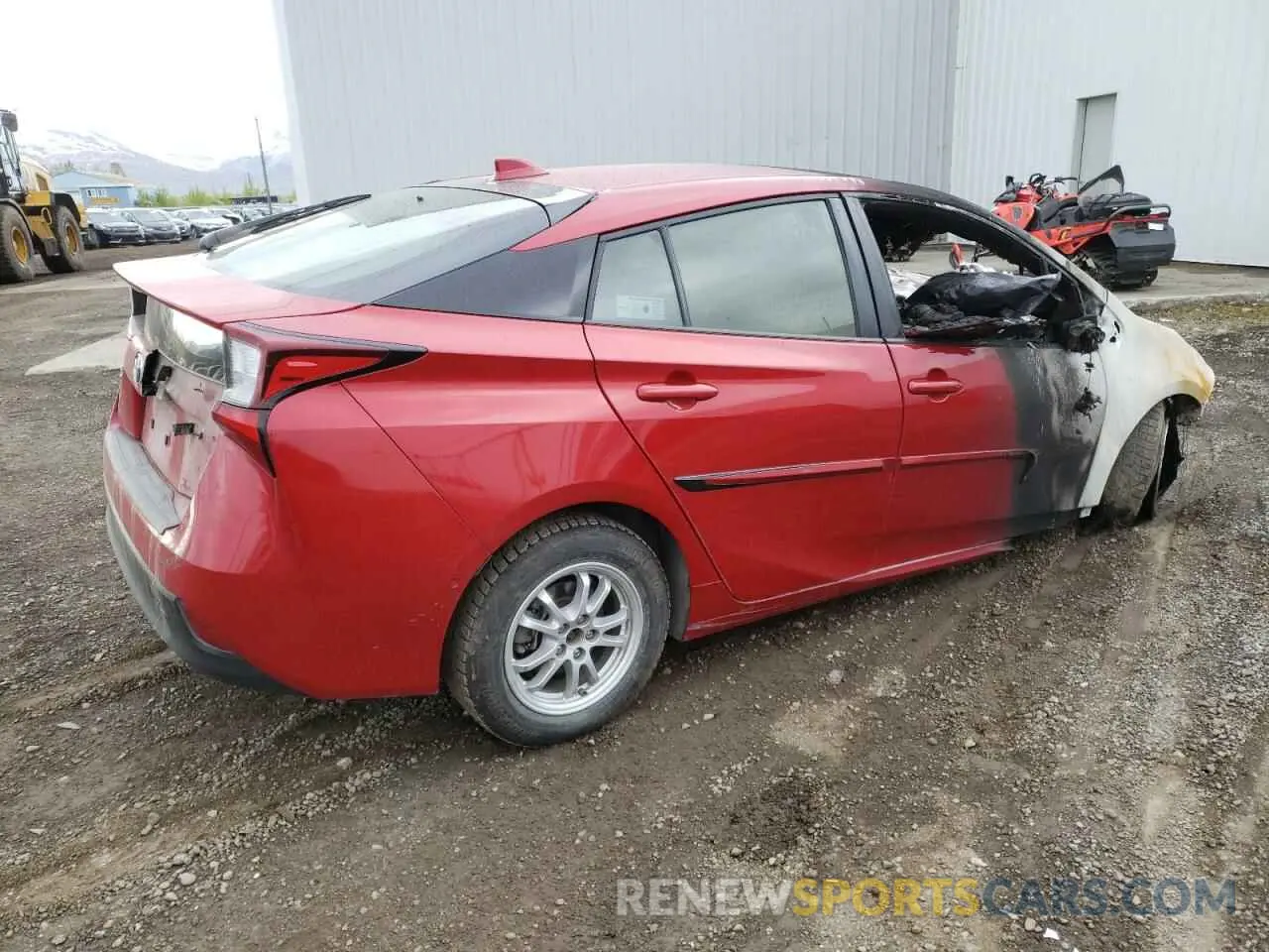 3 Photograph of a damaged car JTDL9RFU9L3021403 TOYOTA PRIUS 2020