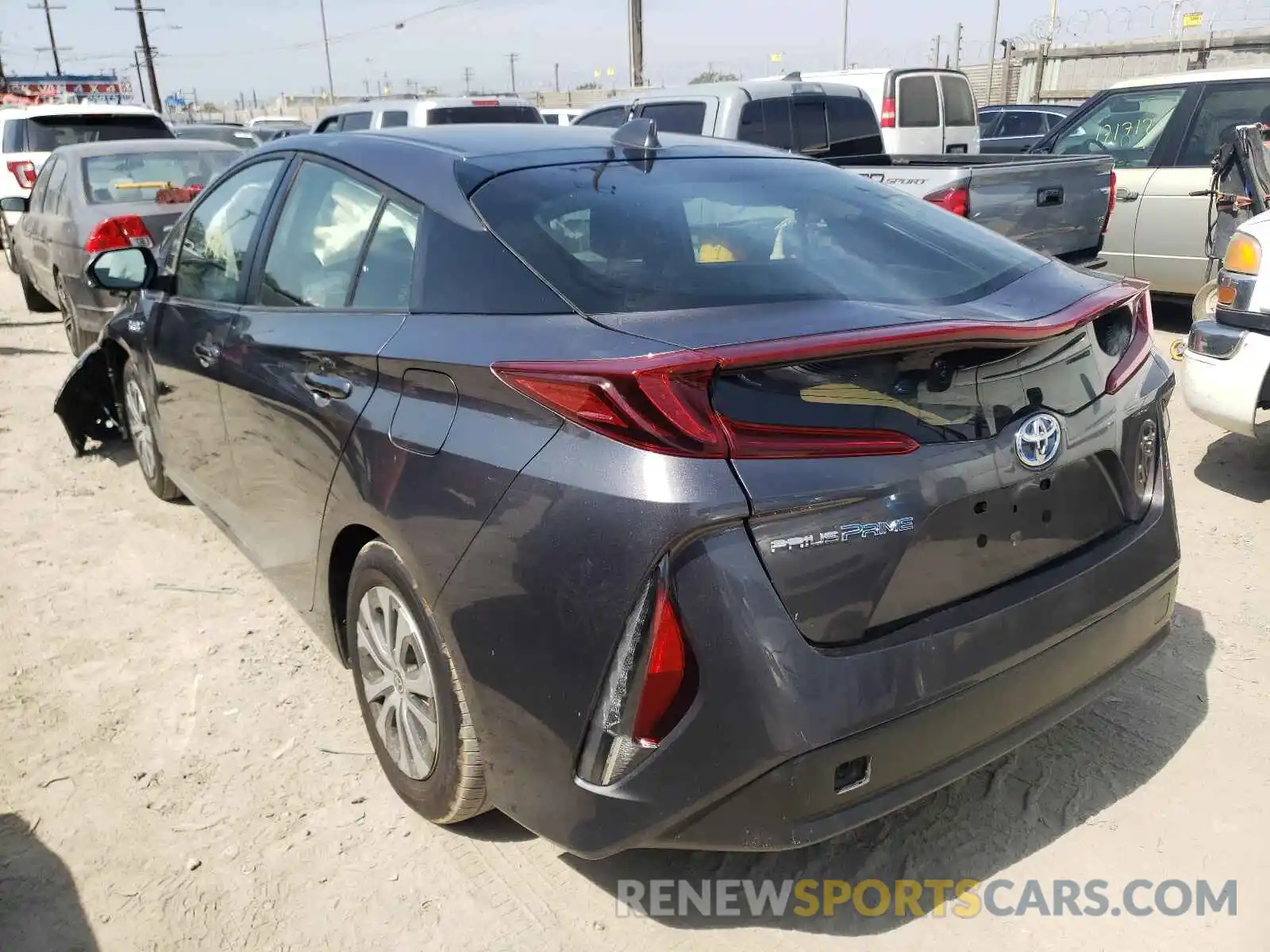 3 Photograph of a damaged car JTDKAMFP0M3171286 TOYOTA PRIUS 2021