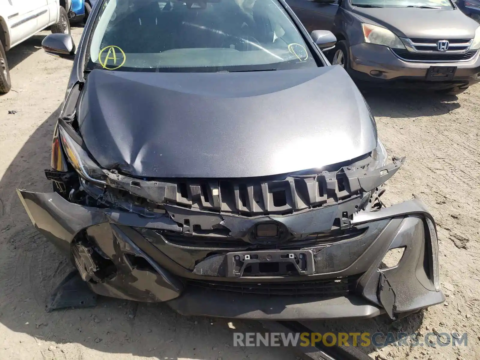 9 Photograph of a damaged car JTDKAMFP0M3171286 TOYOTA PRIUS 2021