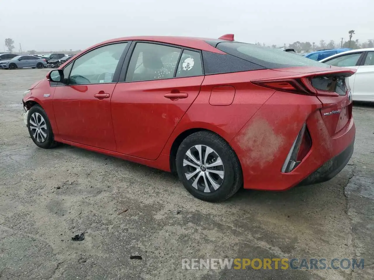 2 Photograph of a damaged car JTDKAMFP0M3173748 TOYOTA PRIUS 2021