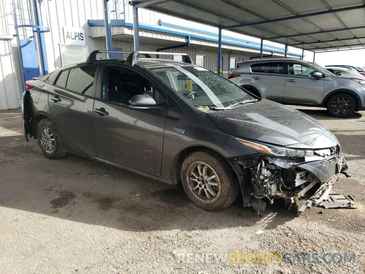 4 Photograph of a damaged car JTDKAMFP0M3182773 TOYOTA PRIUS 2021