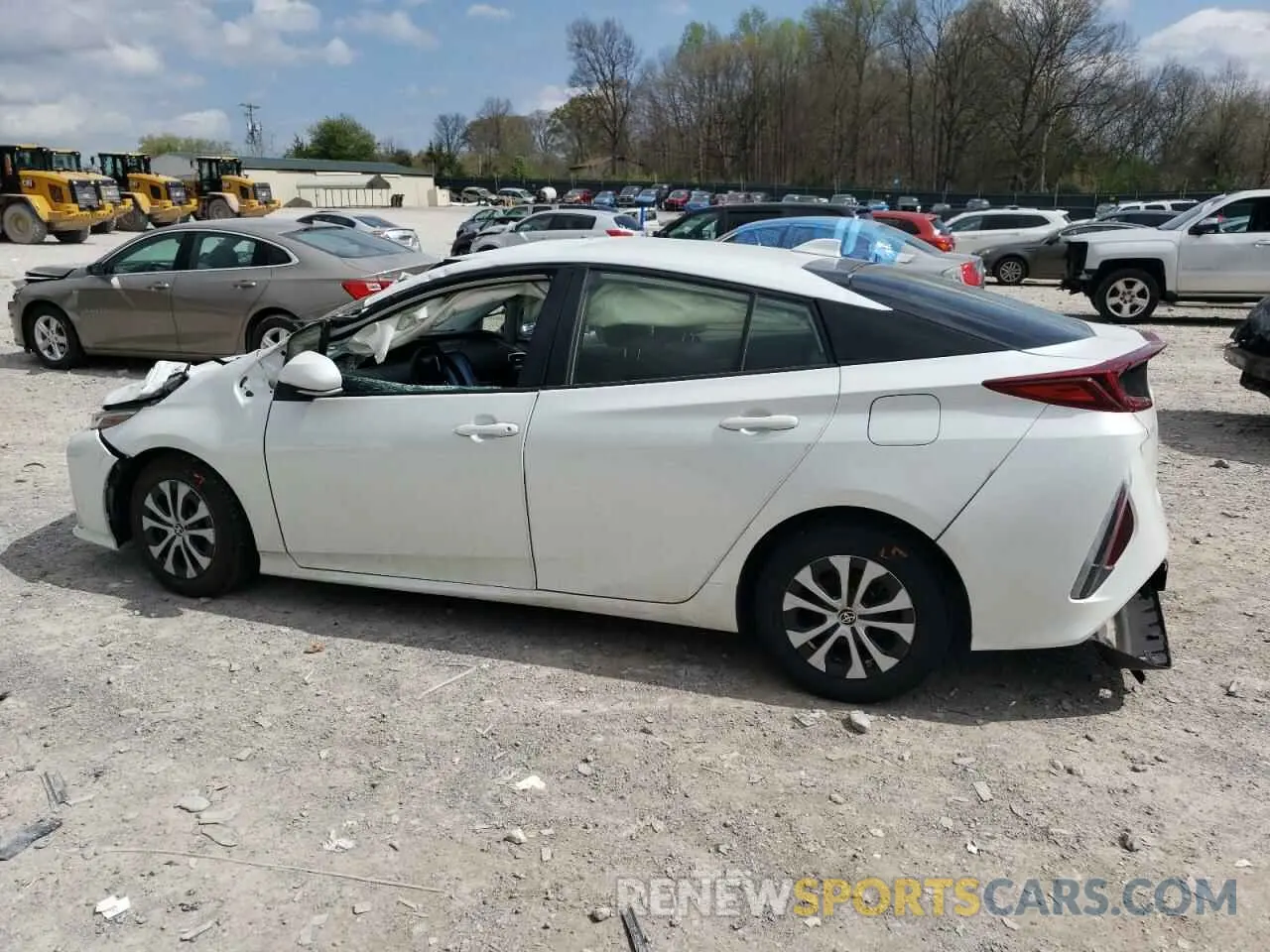 2 Photograph of a damaged car JTDKAMFP1M3165285 TOYOTA PRIUS 2021