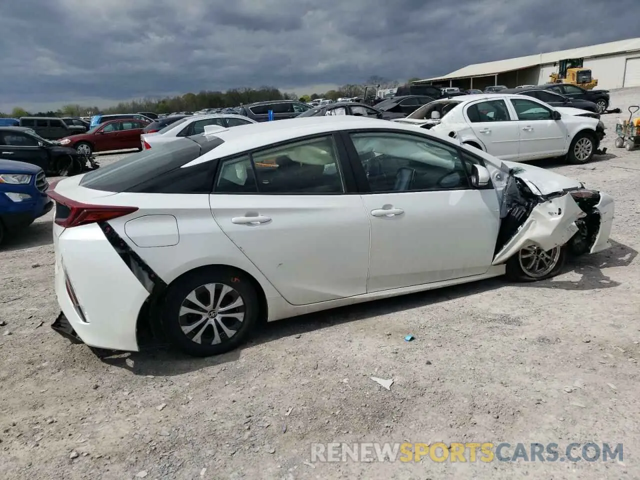 3 Photograph of a damaged car JTDKAMFP1M3165285 TOYOTA PRIUS 2021